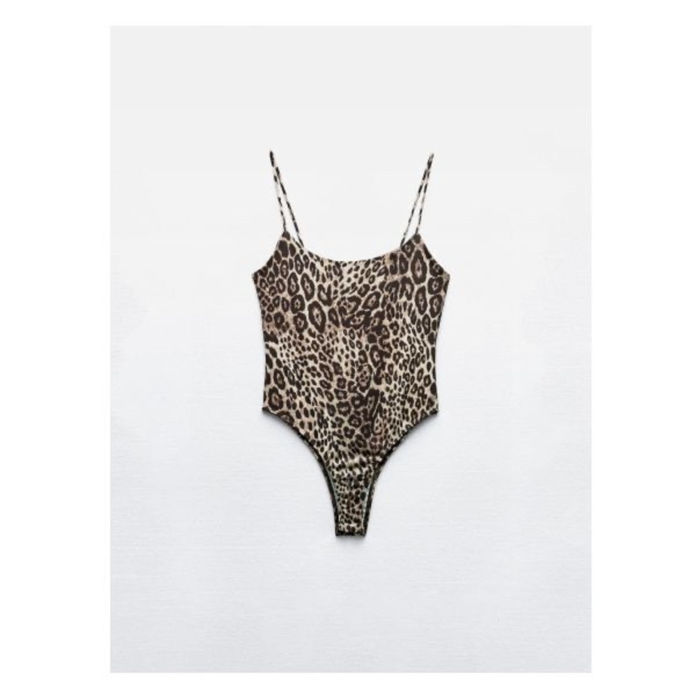 Zara printed bodysuit